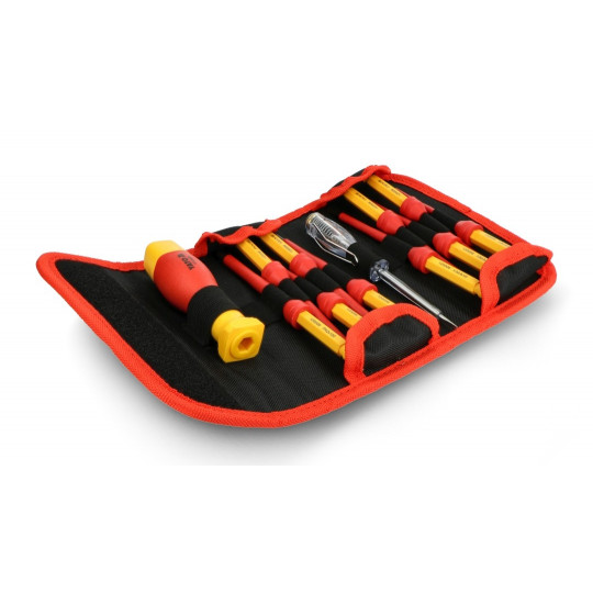 Набір ізольованих викруток VDE Yato YT-28290 з 10 бітами