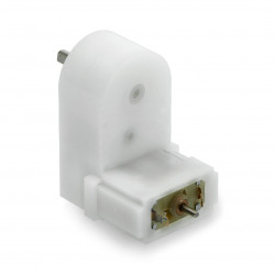 Silnik HP 120:1 150RPM - kątowy mini obustronny wał - Pololu 1520