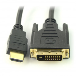Przewód DVI-D - HDMI - 3m