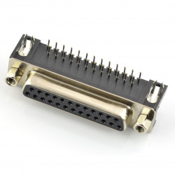 Gniazdo kątowe D-SUB 25