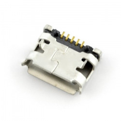 Gniazdo microUSB  typu B -...