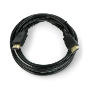 Przewód HDMI-A - HDMI-A 2.0 4K - 1,5m