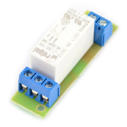 Tinycontrol GSMKON-101 - релейная плата 1x16A/12V катушка для контроллера GSM/LAN