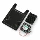 Obudowa do Asus Tinker Board - otwarta z wentylatorem Obudowa do Asus Tinker Board - otwarta z wentylatorem