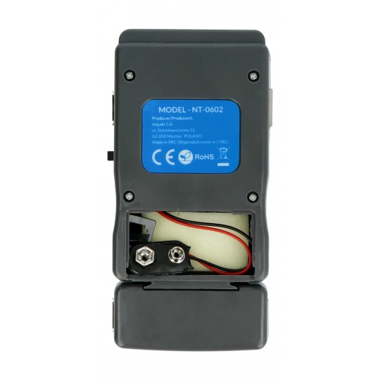 Тестер кабелю RJ45/RJ11/RJ12/USB - Lanberg NT-0403