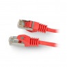 Przewód sieciowy Lanberg Ethernet Patchcord FTP kat. 5e 30m - czerwony - zdjęcie 1