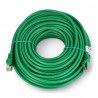 Przewód sieciowy Lanberg Ethernet Patchcord FTP kat.6 30m - zielony - zdjęcie 2