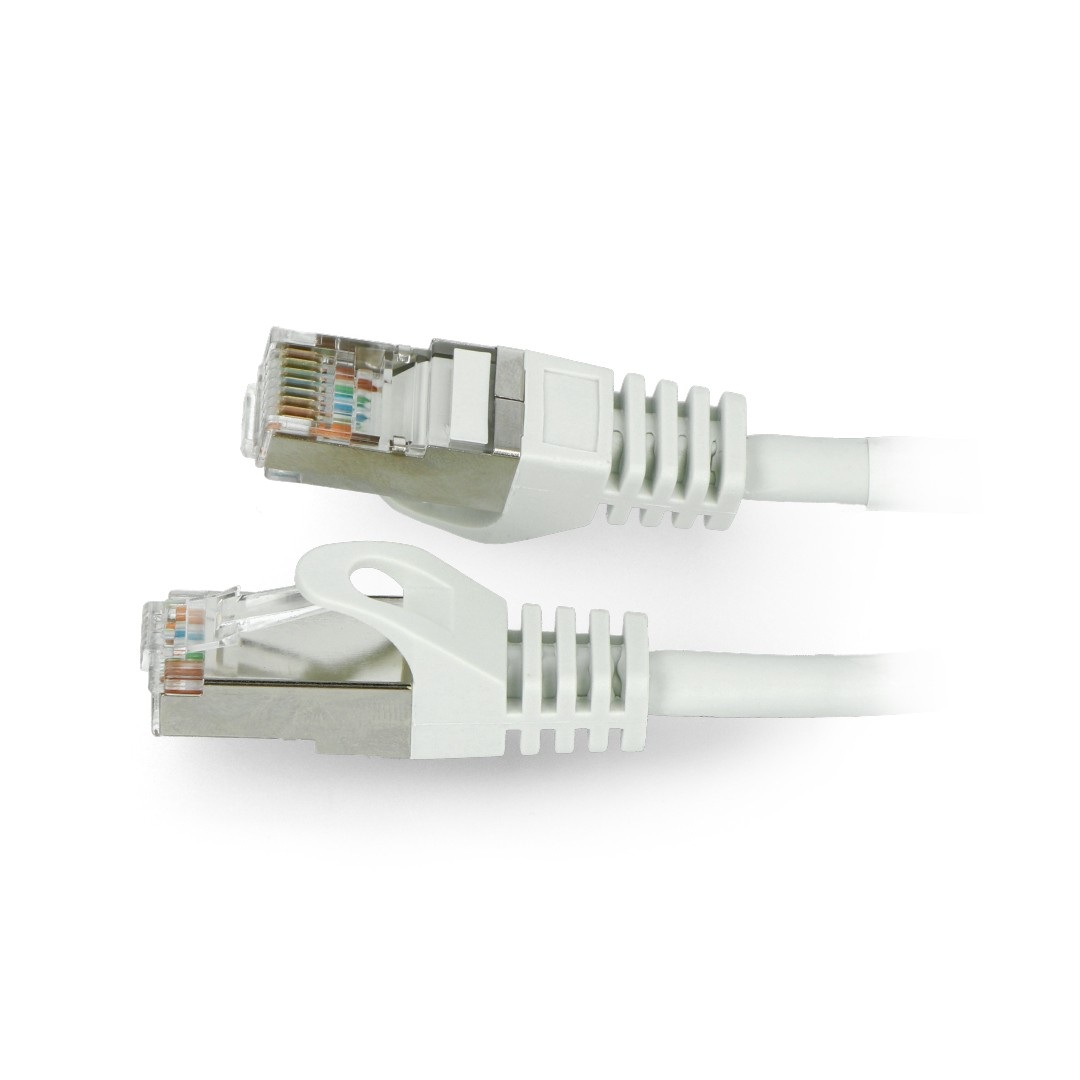 Przewód sieciowy Lanberg Ethernet Patchcord UTP 5e 50m - szary
