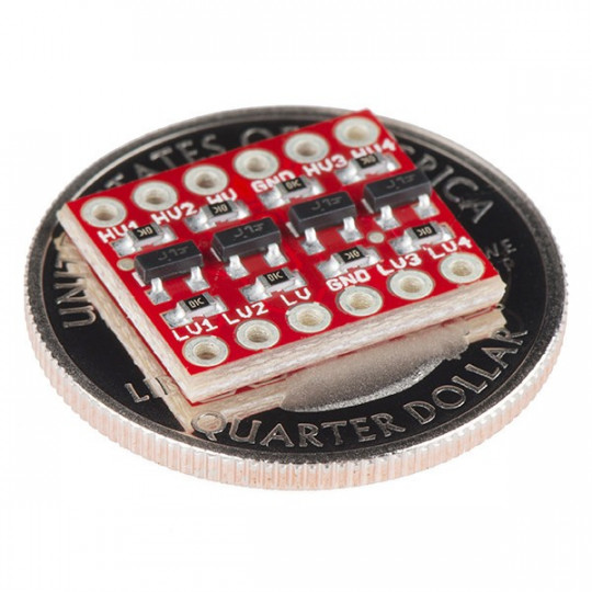 Двонаправлений, 4-канальний перетворювач логічних рівнів - SparkFun BOB-12009