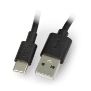 Przewód Goobay USB-C charging and sync cable 0,1m black