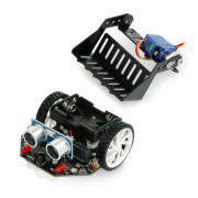 micro:Maqueen z mechaniczną ładowarką - platforma robota dla micro:bit - DFRobot ROB0156-L-1