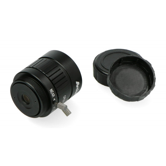 Об'єктив з кріпленням CS 16 мм - ручне фокусування - для камери Raspberry Pi - Arducam LN050