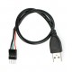 Przewód USB A z wtykiem 1x5 - 0,3 m Przewód USB A z wtykiem 1x5 - 0,3 m