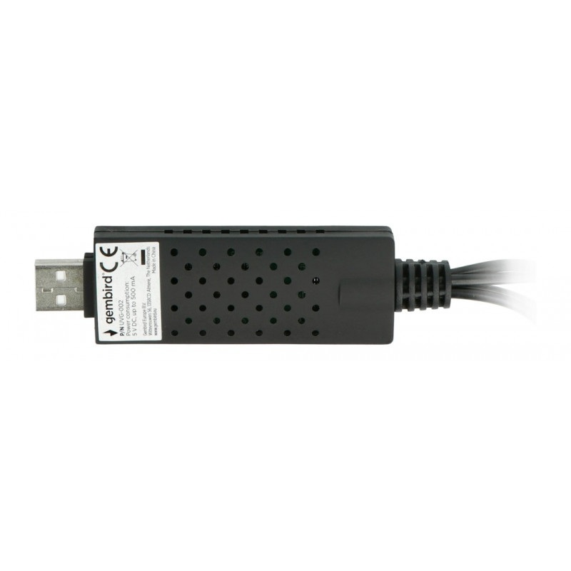 Video Grabber Gembird UVG-002 USB 2.0 - konwerter audio / wideo