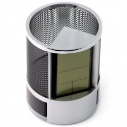 Organizer biurowy z zegarem/kalendarzem