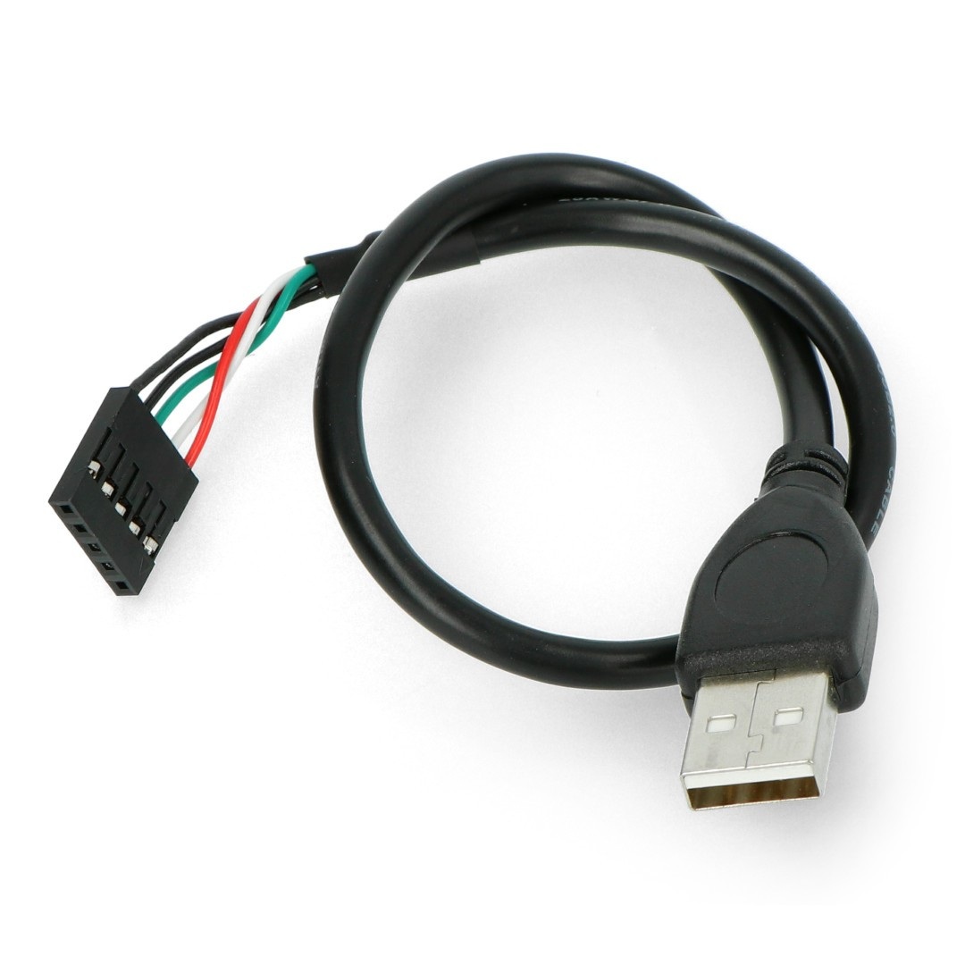 Przewód USB A z gniazdem 1x5 - 0,3 m