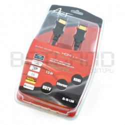 Przewód HDMI Art AL-10 3w1:...