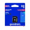 Karta pamięci Goodram micro SD / SDHC 32GB UHS-I klasa 10 z adapterem - zdjęcie 1