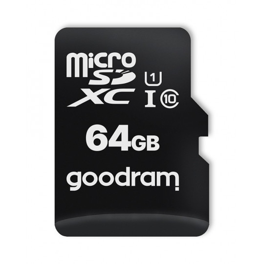 Карта пам'яті Goodram M1AA microSD 64GB 100MB/s UHS-I клас 10 з адаптером