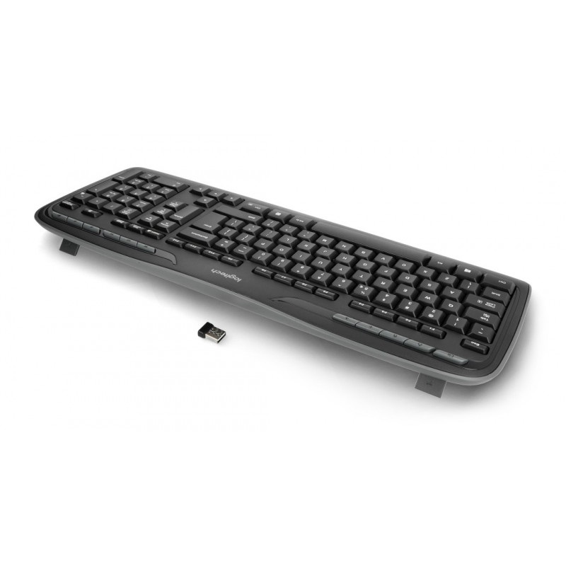 Zestaw bezprzewodowy Logitech MK330 - klawiatura + mysz - czarna