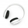 Bezprzewodowe słuchawki Esperanza Banjo - białe - zdjęcie 1