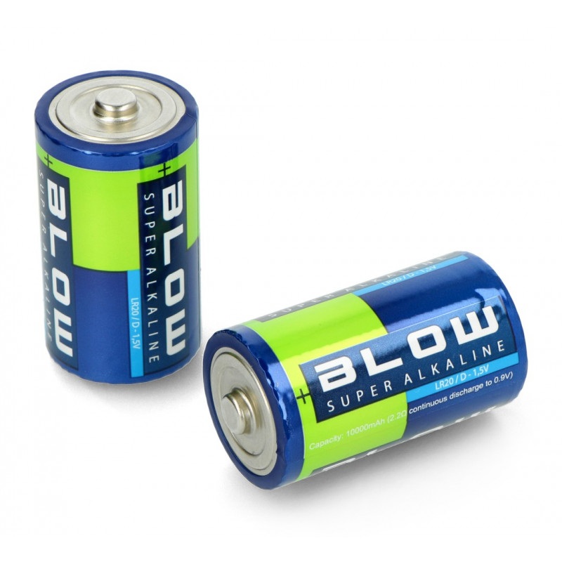 Bateria D/R20 Blow Super Alkaline - 2szt.