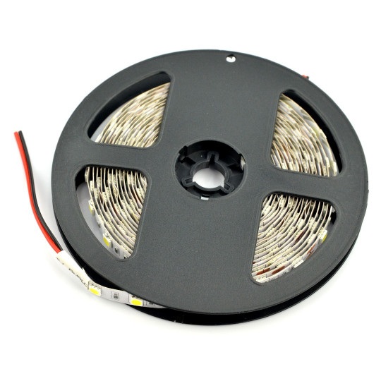 Pasek LED SMD5050 IP44 14,4W, 60 diod/m, 10mm, barwa naturalna biała - 5m