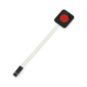Membrane Switch Keypad 1 Key - red