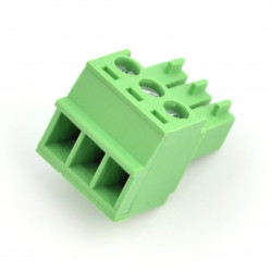 Listwa montażowa żeńska, 3-pinowa, raster 3,5mm