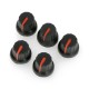 Gałka potencjometru GC16 czerwona - 16mm Gałka potencjometru GC16 czerwona - 16mm