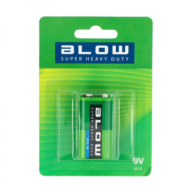 Bateria BLOW SUPER HEAVY DUTY 9V6F22 blister