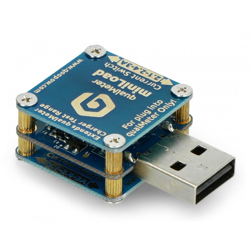 DFRobot qual Meter miniLoad - tester ładowarki i przewodu USB do ładowania