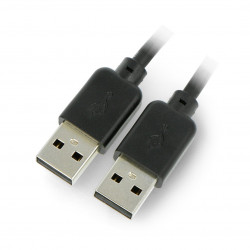 Kabel USB 2.0 Hi-Speed 1,8 m, Czarny
