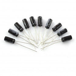 Kondensator elektrolityczny 100uF/25V 6x11mm 105C THT - 1000 szt.