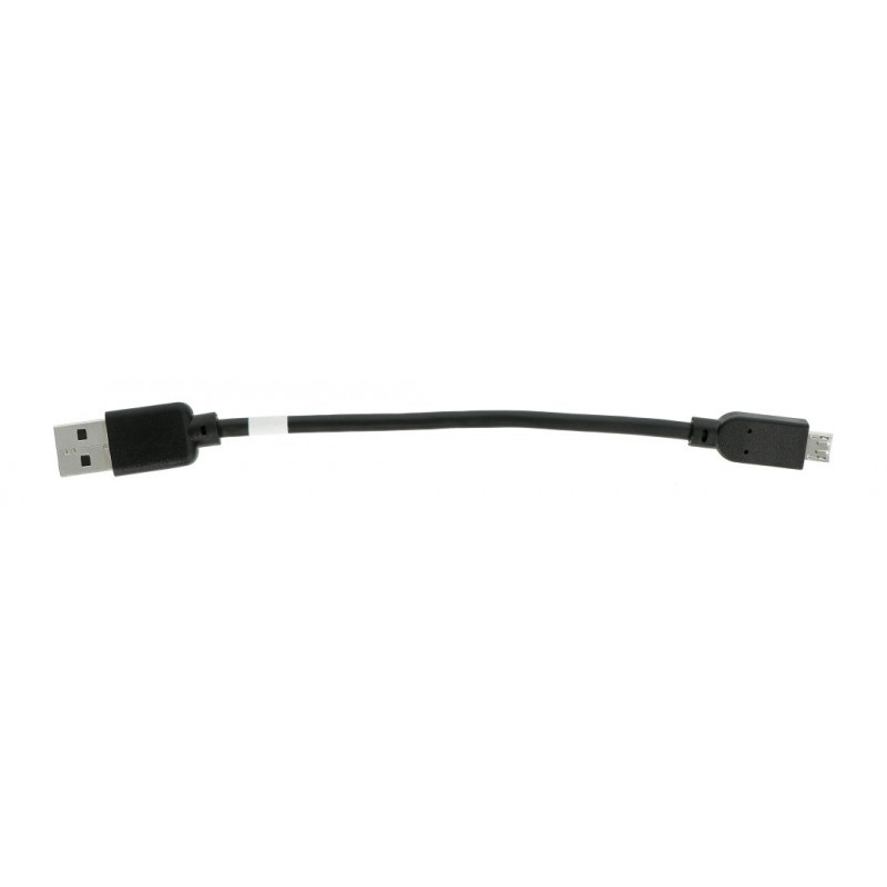 Kabel USB 2.0 Hi-Speed microUSB 0,15 m, Czarny