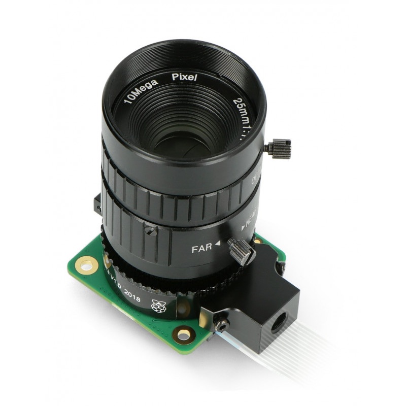 Obiektyw wąskokątny 10Mpx 25mm C Mount  - do kamery Raspberry Pi - Seeedstudio 114992274