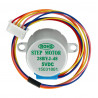 Silnik krokowy z przekładnią 28BYJ-48 5V 0.3A 0,03Nm ze sterownikiem ULN2003 Silnik krokowy z przekładnią 28BYJ-48 5V 0.3A 0,03Nm ze sterownikiem ULN2003 - zdjęcie 3