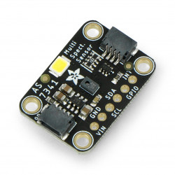 AS7341 - 10-kanałowy czujnik spektrum światła widzialnego/koloru Qwiic/I2C - Adafruit 4698