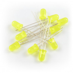 Dioda LED 5 mm żółta - 1000 szt.