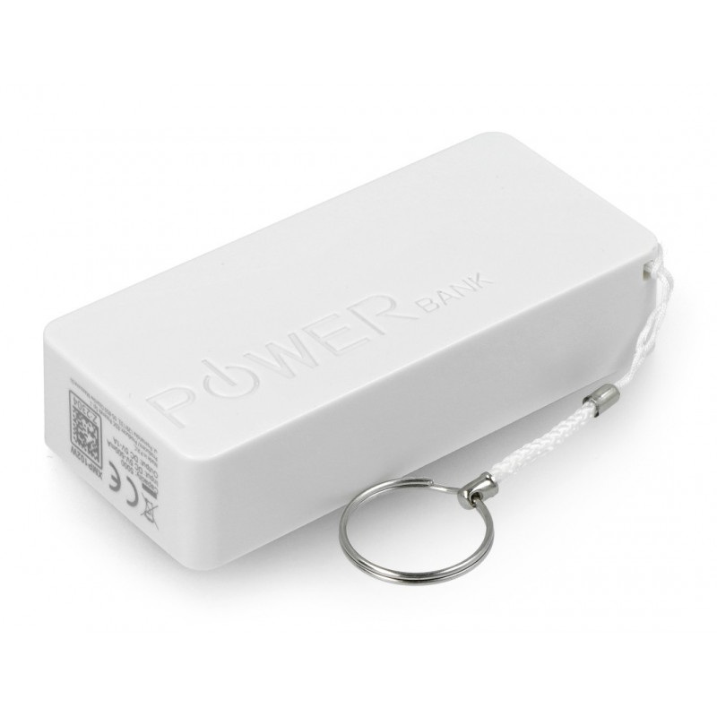 Mobilna bateria PowerBank Extreme Quark XL 5000mAh - biały