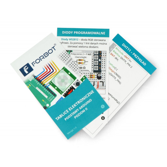 FORBOT - електронні плати - для курсу Arduino рівня II