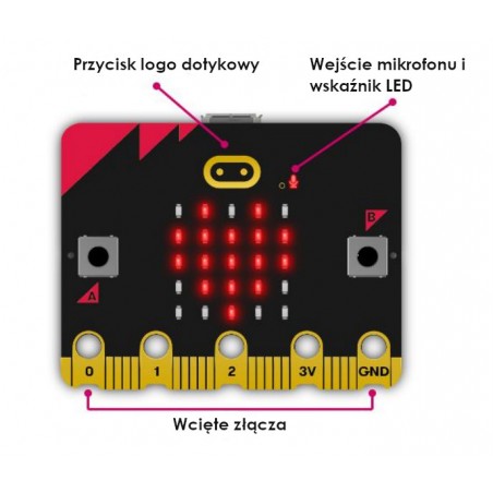 Pakiet BBC micro:bit 2 Bulk - 300x płytek edukacyjnych Pakiet BBC micro:bit 2 Bulk - 300x płytek edukacyjnych