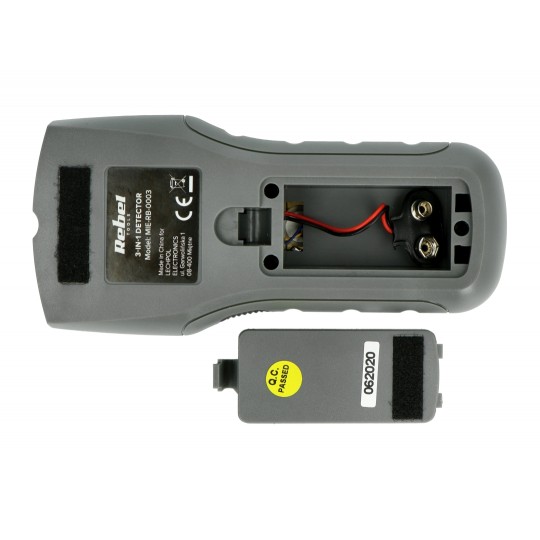 Детектор проводів під напругою, металу та деревини Rebel RB-0003