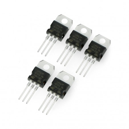 Stabilizator napięcia LM317T 1,2-37V - THT TO220 Stabilizator napięcia LM317T 1,2-37V - THT TO220
