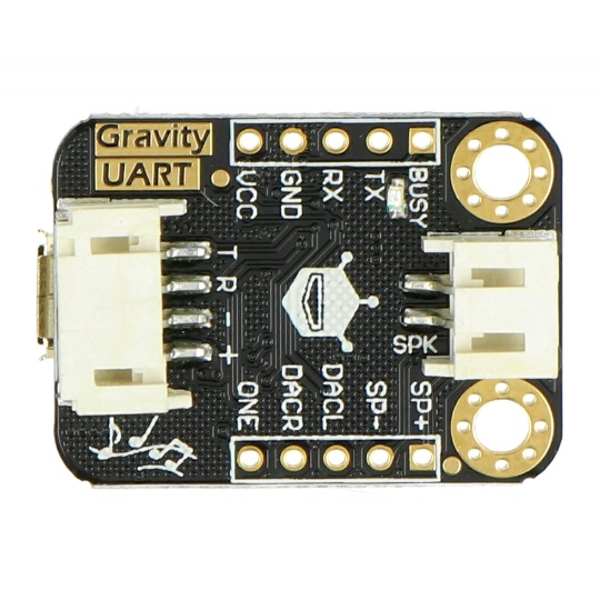 DFRobot Gravity - MP3-плеер - JQ8400-FL UART