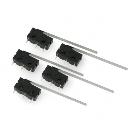 Wyłącznik czujnik krańcowy mini z dźwignią - WK615 Wyłącznik czujnik krańcowy mini z dźwignią - WK615
