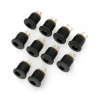 Gniazdo DC φ5.5 x 2.5 mm do obudowy - 12mm - zdjęcie 1