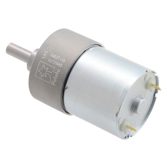 Двигун 37Dx57L з коробкою передач 100:1 24V 100 об/хв - Pololu 4685