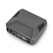 Obudowa do Raspberry Pi 4B aluminiowa z wentylatorem - Argon One - szara