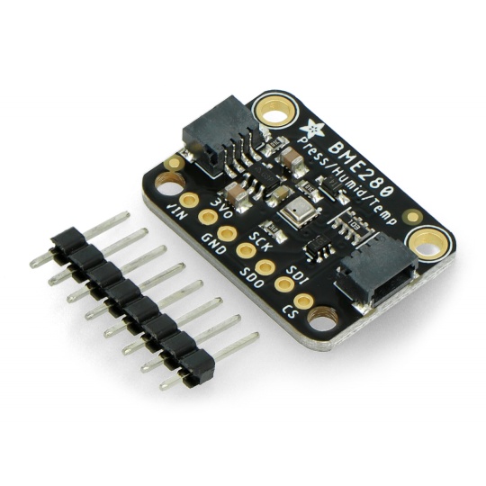 BME280 - датчик вологості, температури та тиску 110 кПа I2C/SPI 3-5 В - STEMMA QT / Qwiic - Adafruit 2652